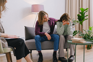crying during therapy
